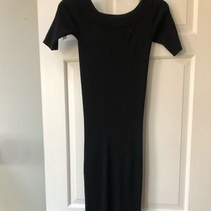 Bodycon midi dress.